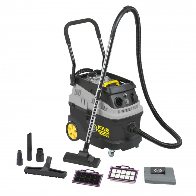 Aspirateur eau, plaque de plâtre et poussières – 1600W – 35L FARTOOLS