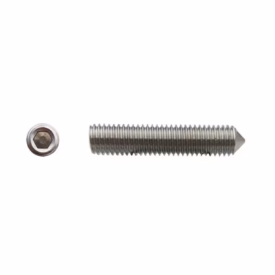 200 Vis Sans Tête 6 Pans Creux à Bout Pointeau STHC 10 x 16 mm – DIN 914 – Inox A2 – D-Work