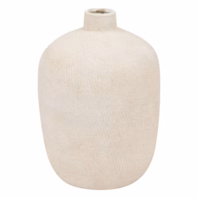 Vase Romia beige H31cm – Atmosphera