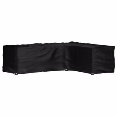 Housse de salon de jardin,Housse de mobilier de jardin en forme de L 18 œillets 285x220x80cm