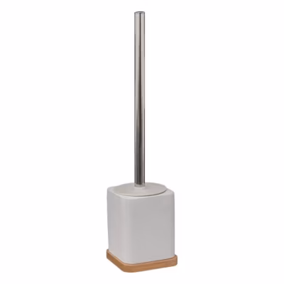Brosse WC en résine Naturéo blanc – Blanc- 5five