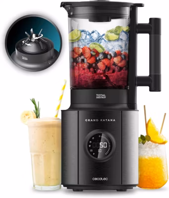 Blender électrique 2700W 1,8L Acier Inoxydable
