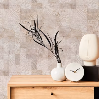 Papier peint panoramique Silice – Beige