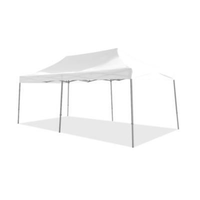 Tonnelle pliante pro 3 x 6 m – Barnum pour jardin, réception, marché – Unité – Blanc