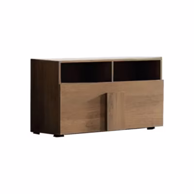 Meuble à chaussures Dvanvlee, Meuble à chaussures, Armoire d&rsquo;entrée polyvalente, 91×35 h57 cm, Chêne clair