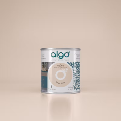 Peinture pour Meuble – Beige Sable – 0.5L – Mat