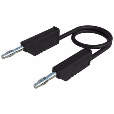 Hirschmann MLN 50/1, cordon banane 4 mm, 0,5 m rouge, 16 A, 1000 V