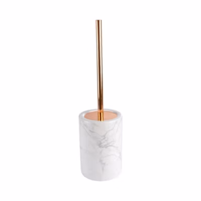 Brosse wc  – Effet marbre (12×54 cm – Gris)