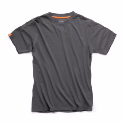 T-shirt Eco Worker Graphite Taille M – Confortable, – Idéal pour le Travail – Scruffs