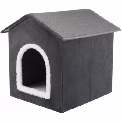 Abri Livia pour chats dimensions 38 par 41 par 44 cm.