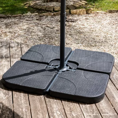 Lot de 4 dalles carrées QUIBERON – HAPPY GARDEN