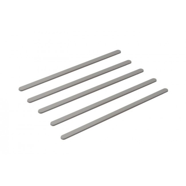 Baguettes repose-plat – inox – adhésives – pour plan de travail NORDLINGER