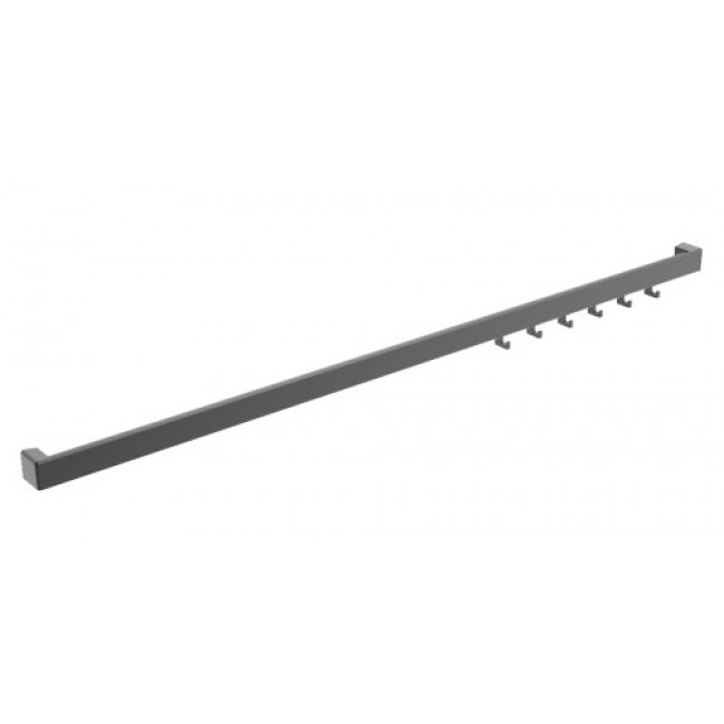 Barre de crédence murale – en aluminium – avec crochets – EOS COSMA