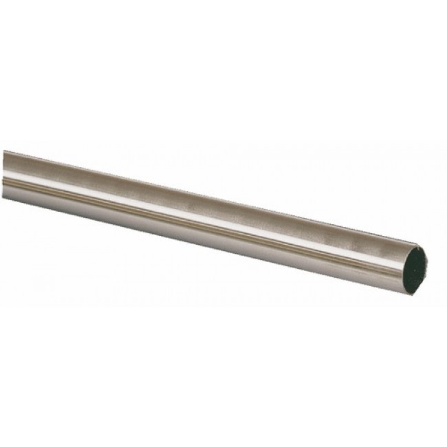 Barre de penderie ronde – acier inoxydable DUVAL