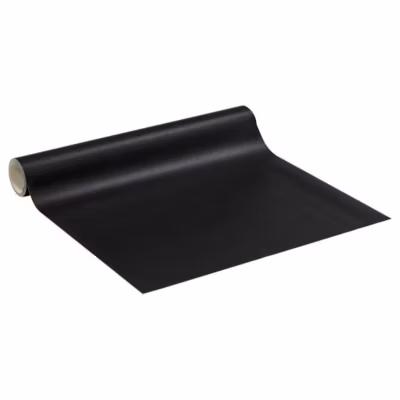 Rouleau adhésif décoratif Vinyle au Mètre – Sticker Lavable Imperméable Mur Cuisine Meubles – 60cmx1m – Noir