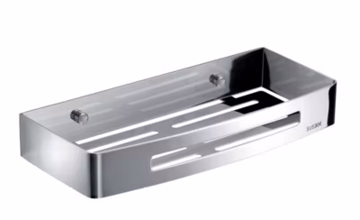 Étagère Porte-Savon Pour Douche En Acier Noir Mat
