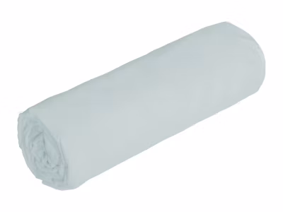 Drap housse en satin 108 fils/cm² – 140 x 190 cm – Bonnet 30 cm – Gris clair – TALORA de PALACIO