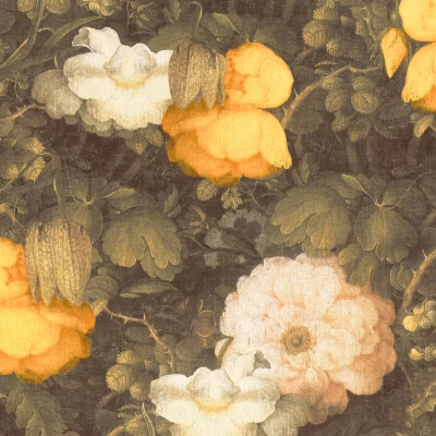 Profhome 369211-GU Papier peint floral légèrement texturé mat 5,33 m2
