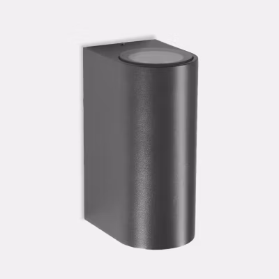 APPLIQUE IP66 MAX DOUBLE EMISSION LED 8W BLANC CHAUD – 3 000 K ON-OFF GRIS URBAI