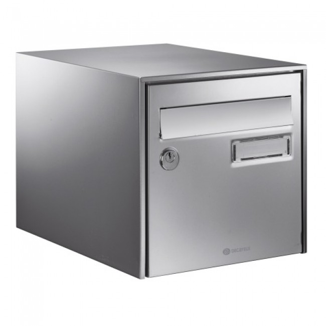 Boîte aux lettres Loft – inox – anticorrosion DECAYEUX