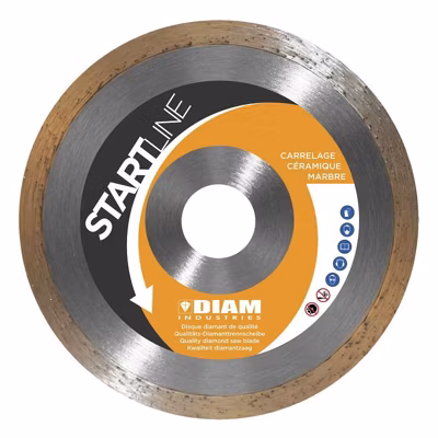 Disque diamant standard 125×22,23mm pour carrelage – DIAM INDUSTRIES – CR60125