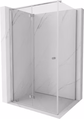 Mexen Mist-F cabine de douche pliante gauche 85 x 70 cm, transparent, chrome – 8A6T-085-070-01-00-L