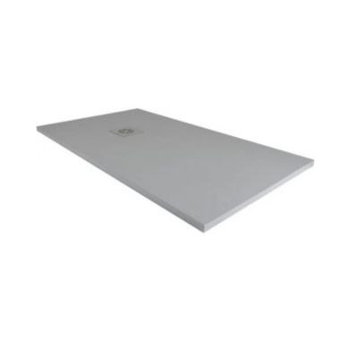Receveur de Douche 115X120 cm Ligne Vulcano Fin Gris foncé Ral 7005 en Résine Synthétique et Poudre de Marbre  – FRASCIO