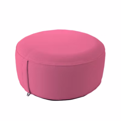 Pouf gonflable extérieur (25×50 cm – Fuchsia)