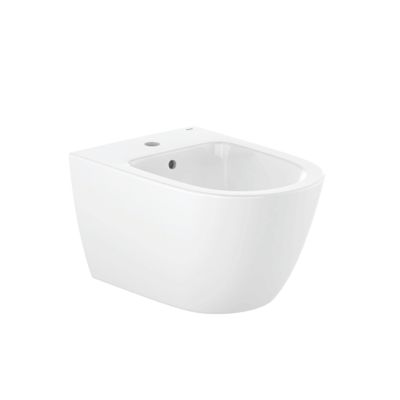 Bidet suspendu avec fixations cachées ROCA Ona blanc brillant