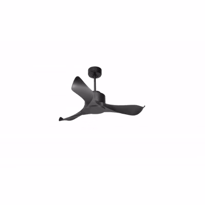 Modulo Regular Exterior – un ventilateur pour extérieur IP44, DC 106 cm Gris basalte pales abs noir sans Lumière  10 à 20 m²