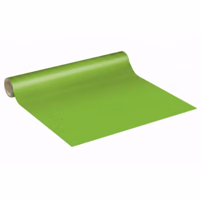 Rouleau adhésif décoratif Vinyle au Mètre – Sticker Lavable Imperméable Mur Cuisine Meubles – 60cmx9m – Vert pomme