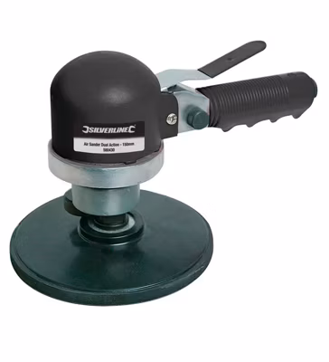 Ponceuse et polisseuse orbitale pneumatique 150 mm Silverline 580430