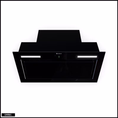 Hotte Casquette Aspirante Silencieuse – 60 cm – 545 m3/h – LUMOTION – Noir