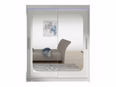 Armoire Closico Camera XII, Nombre d&rsquo;étagères: 5, 200x150x58cm