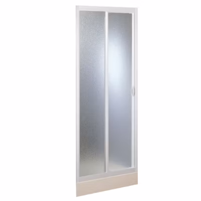 Paroi douche 120 CM en acrylique mod. Mercurio avec ouverture laterale