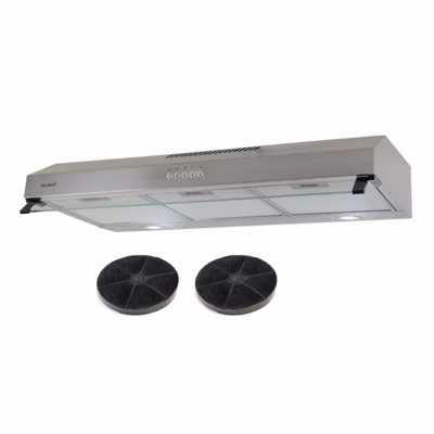 BELDEKO – Hotte casquette / Visière 90 cm – INOX Double moteur – 200W – 438 m3/H