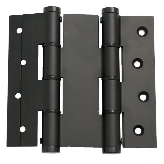 Charnières à entailler à ressort réglable double action DA 120 - noir JUSTOR