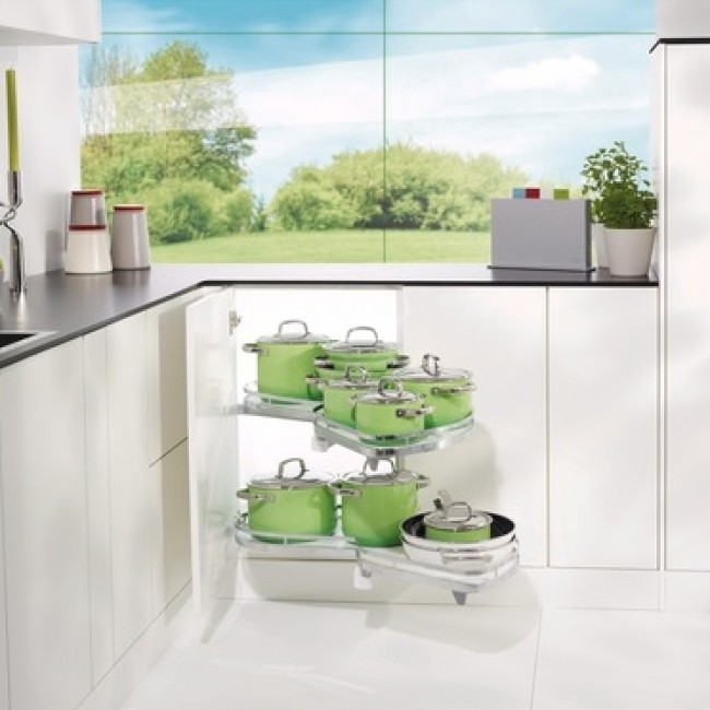 Plateaux pour meuble d'angle Le Mans II – Arena Style KESSEBÖHMER