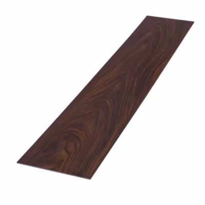 Revêtement de sol autocollant PVC ML-Design 8,92m²/64 planches 91,5×15,3cm rouge-brun aspect noyer