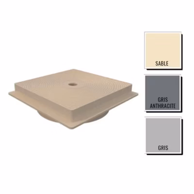Couvercle couleur pour skimmer Astral standard 15L Gris clair