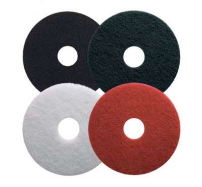 disque pad fibre polyester d.406 noir decapage – 5240601 – leman