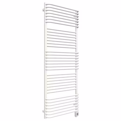 Sèche-serviette électrique blanc de 1580mm de haut et 500mm de large – 800 Watt – POL1580/500SOAE8B