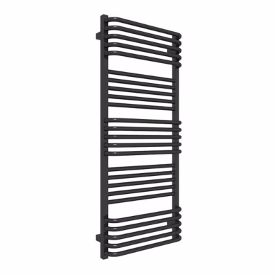 Sèche-serviette eau chaude noir de 780mm de haut et 500mm de large – 392 Watt – POL780/500ZXN