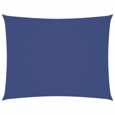 Voile de parasol tissu oxford rectangulaire 3×6 m bleu vidaXL