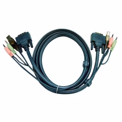 Câble KVM DVI ATEN 2L-7D03U pour CS1 3 m ATEN