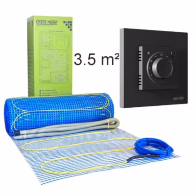 Kit chauffage au sol 3,5 m², 170 W/m² + MST-9n thermostat