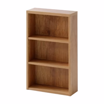 Meuble de rangement KALUNA 65 cm  Coloris bois de noyer  Petit format suspendu rustique