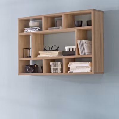 Étagère Murale 75x51x16 cm Étagère Suspendue Flottante Design Moderne FineBuy