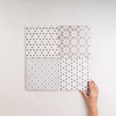 Carrelage Imitation Carreaux de Ciment ART NOUVEAU DECOR 20×20 Alameda Colour – Les Carreaux de Jean