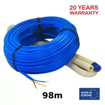 Câble chauffant 98 m THC20-98, 20 W/m, 230 V, 1960 W